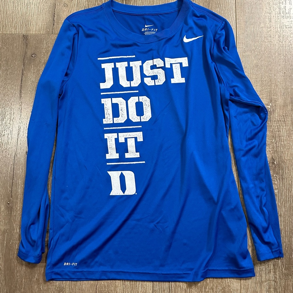 Nike Duke Long Sleeve Dri Fit Shirt (L)